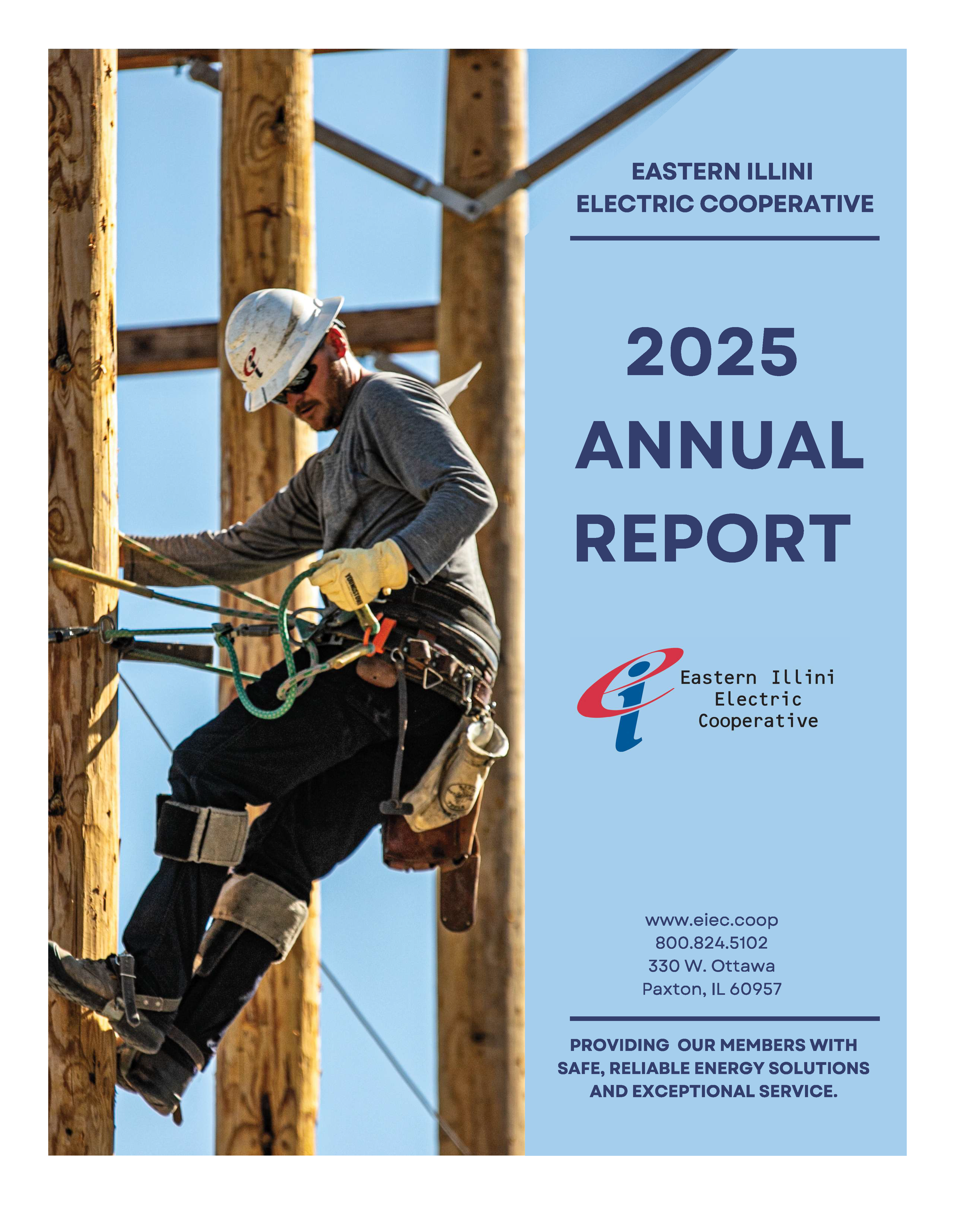 Annual Report Front Page