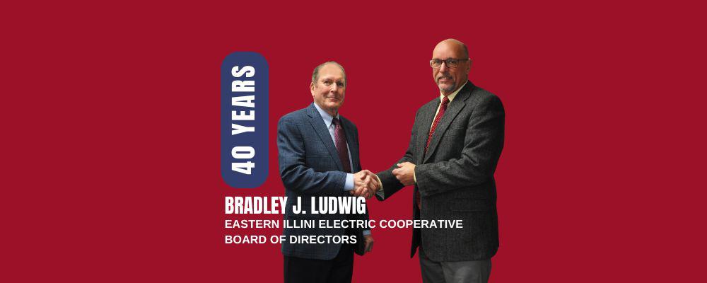 Bradley Ludwig 40 Years of Service