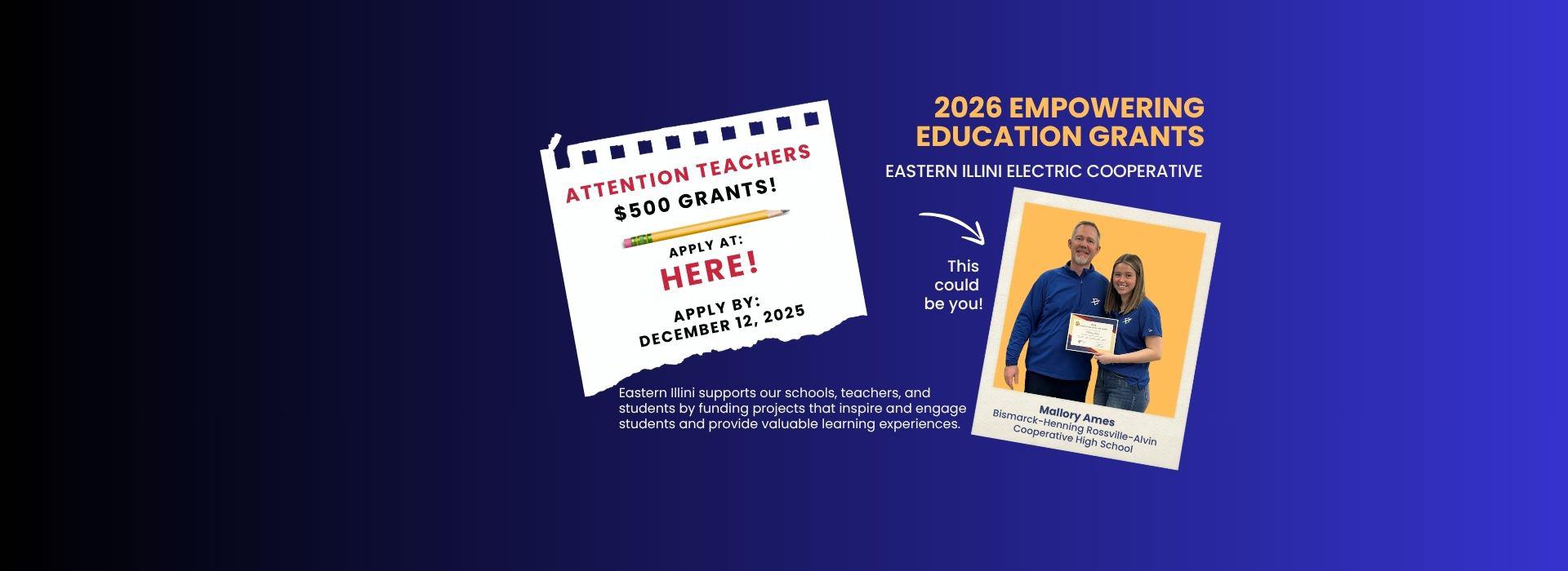 2026 Empowering Education Grant